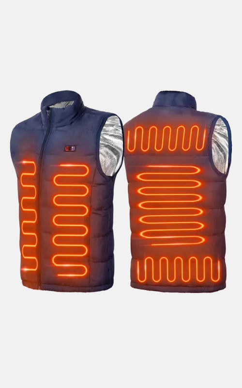 Verwarmd Vest met 9 Warmtezones